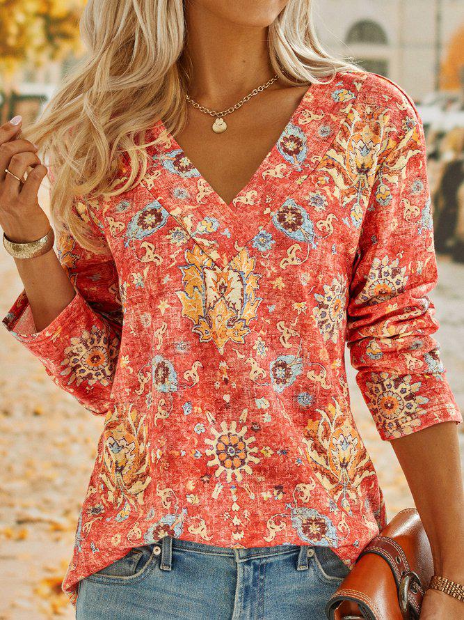 Flower Love Boho Top