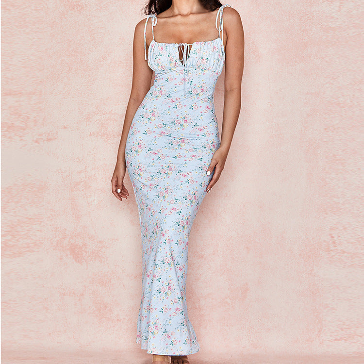 Summer Dress with Floral Print