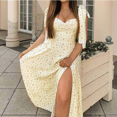 Summer Dress with Floral Print