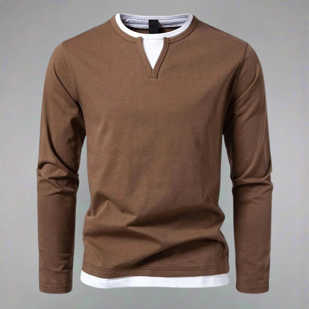 Wide View Men's Long Sleeve Shirt