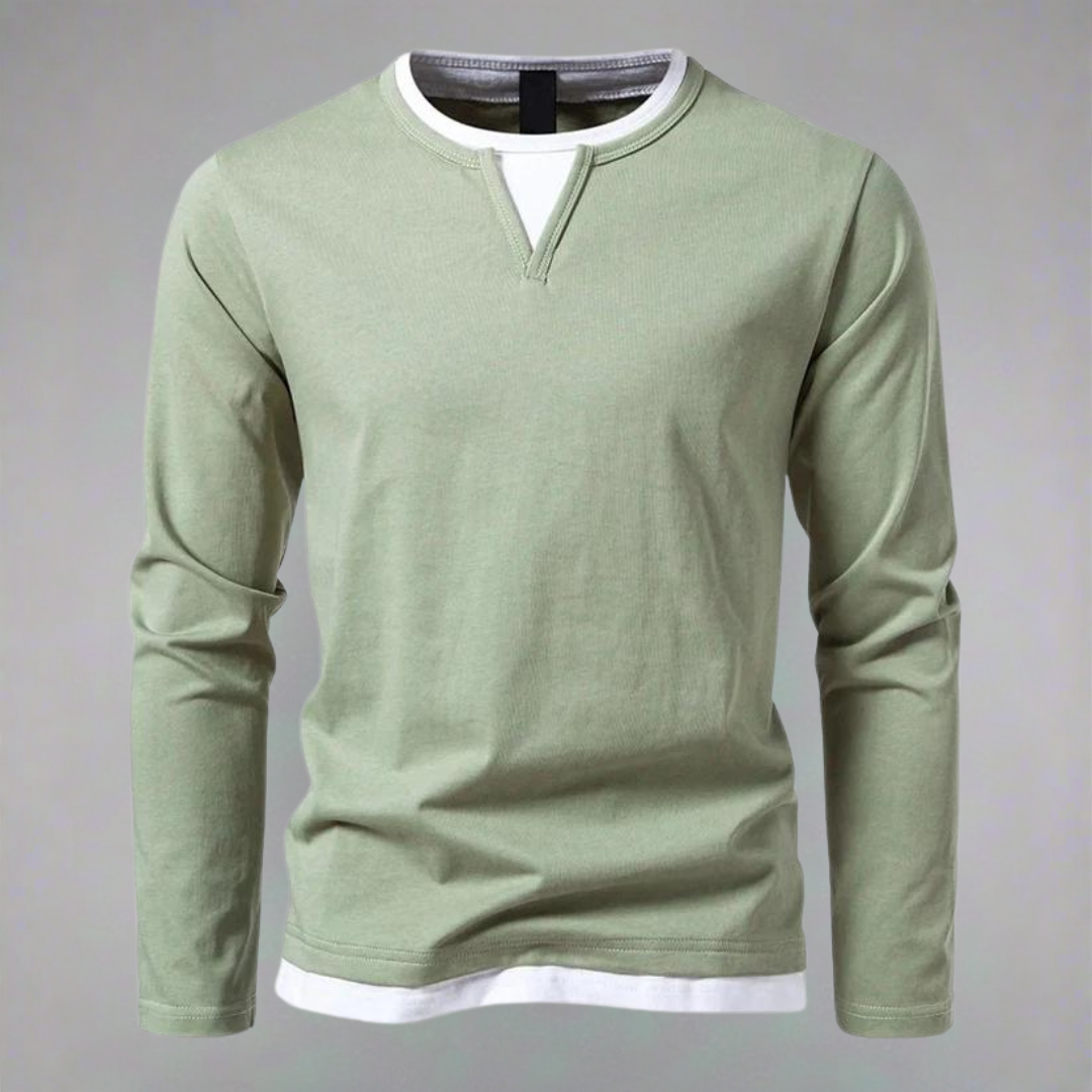 Wide View Men's Long Sleeve Shirt