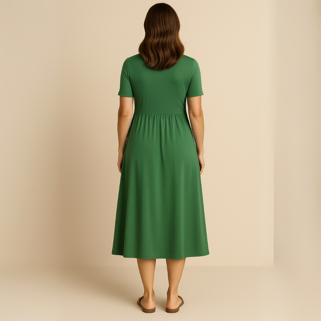 Mira Short-Sleeve Dress