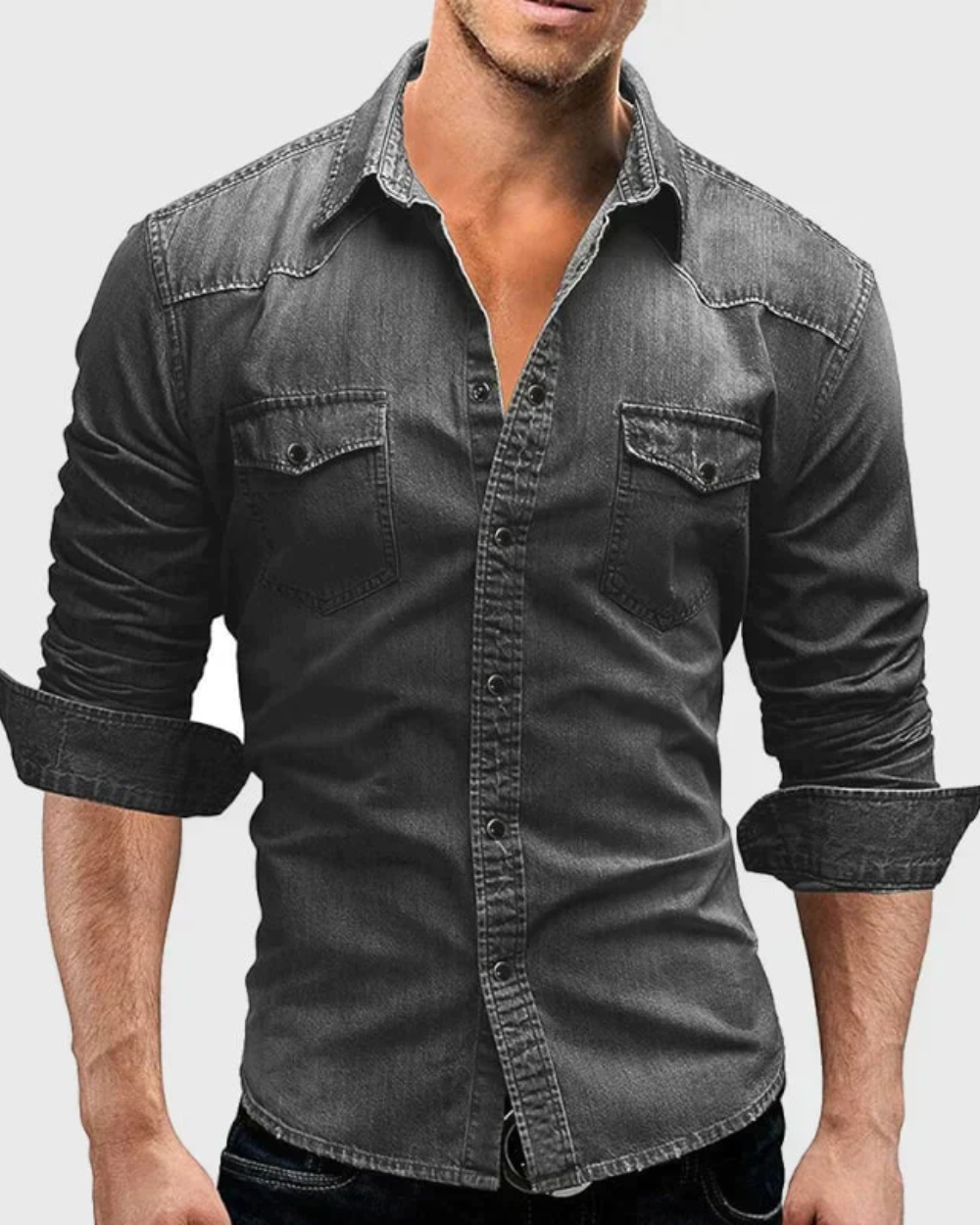 Fadenspiel Men's Denim Shirt