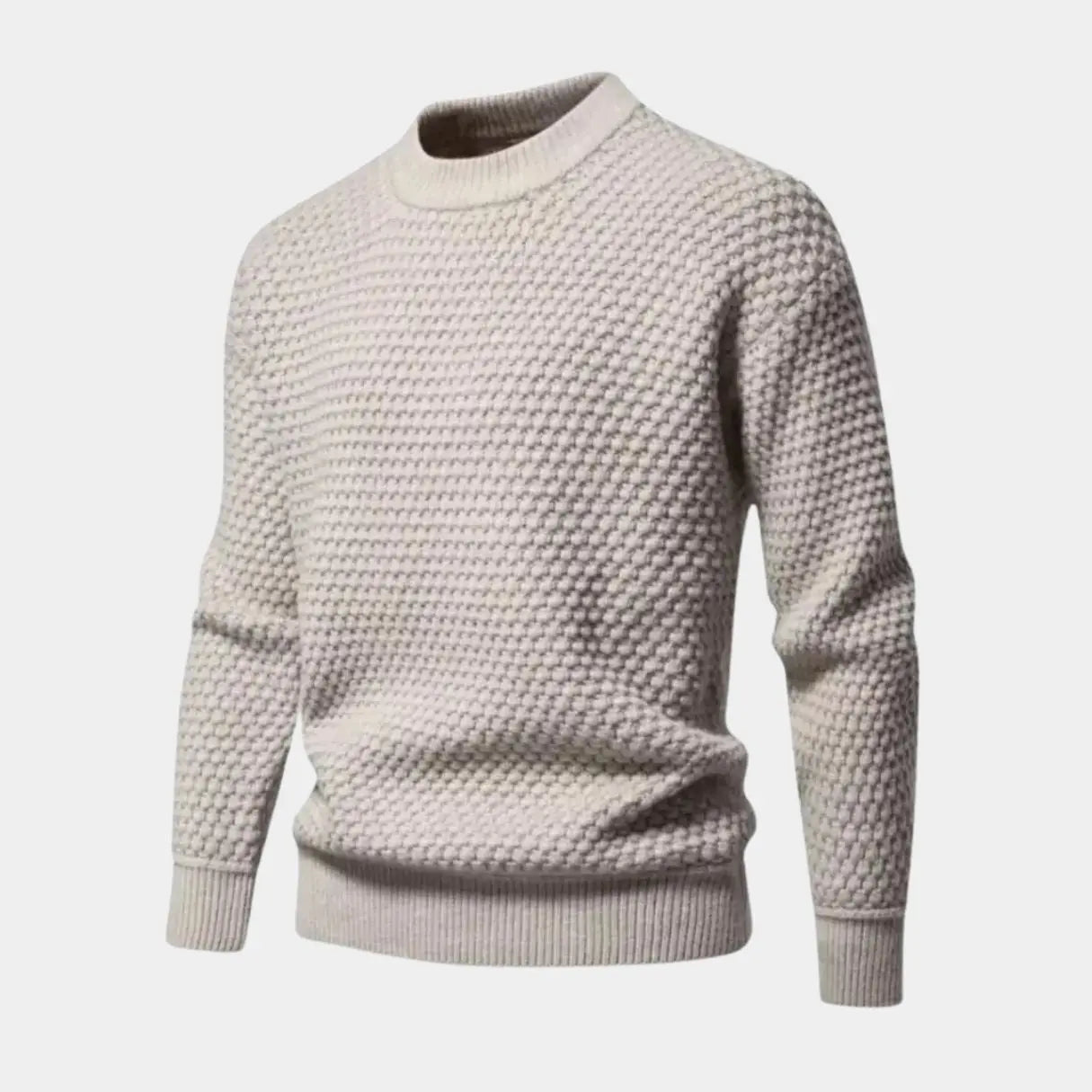 Textured Old Money Pullover