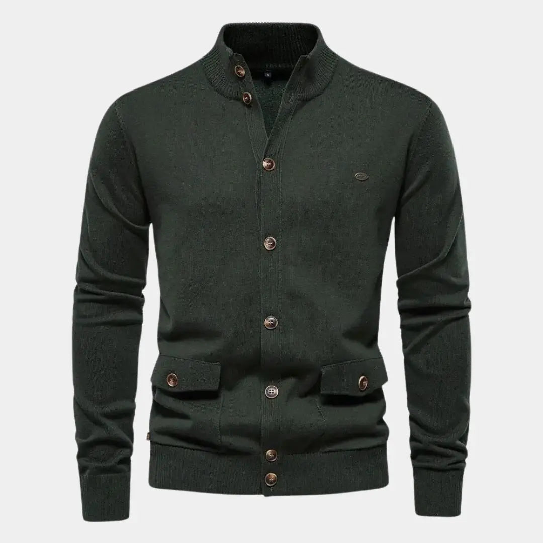 Knitted Cotton Cardigan