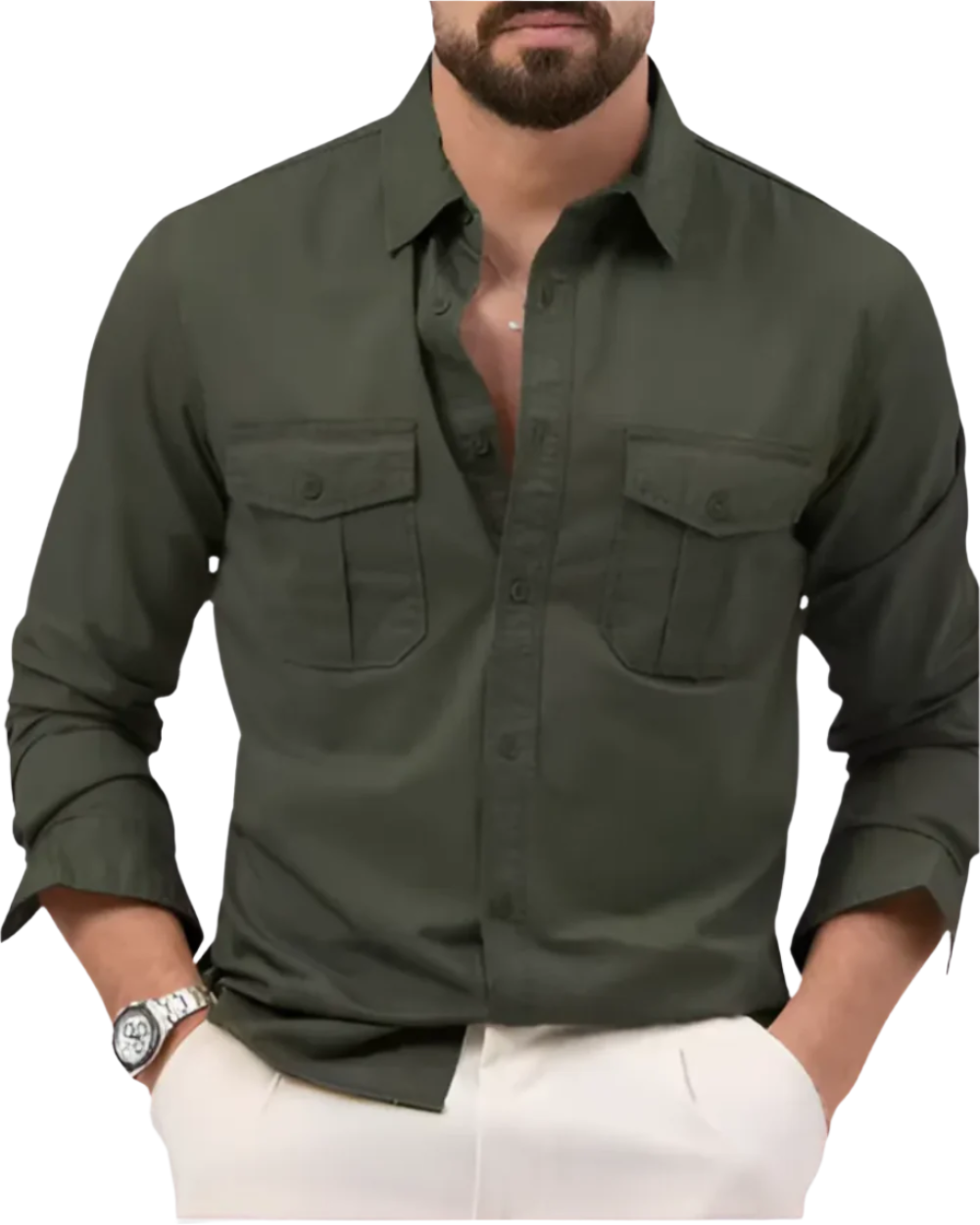 Urbantrail Men's Cargo Shirt