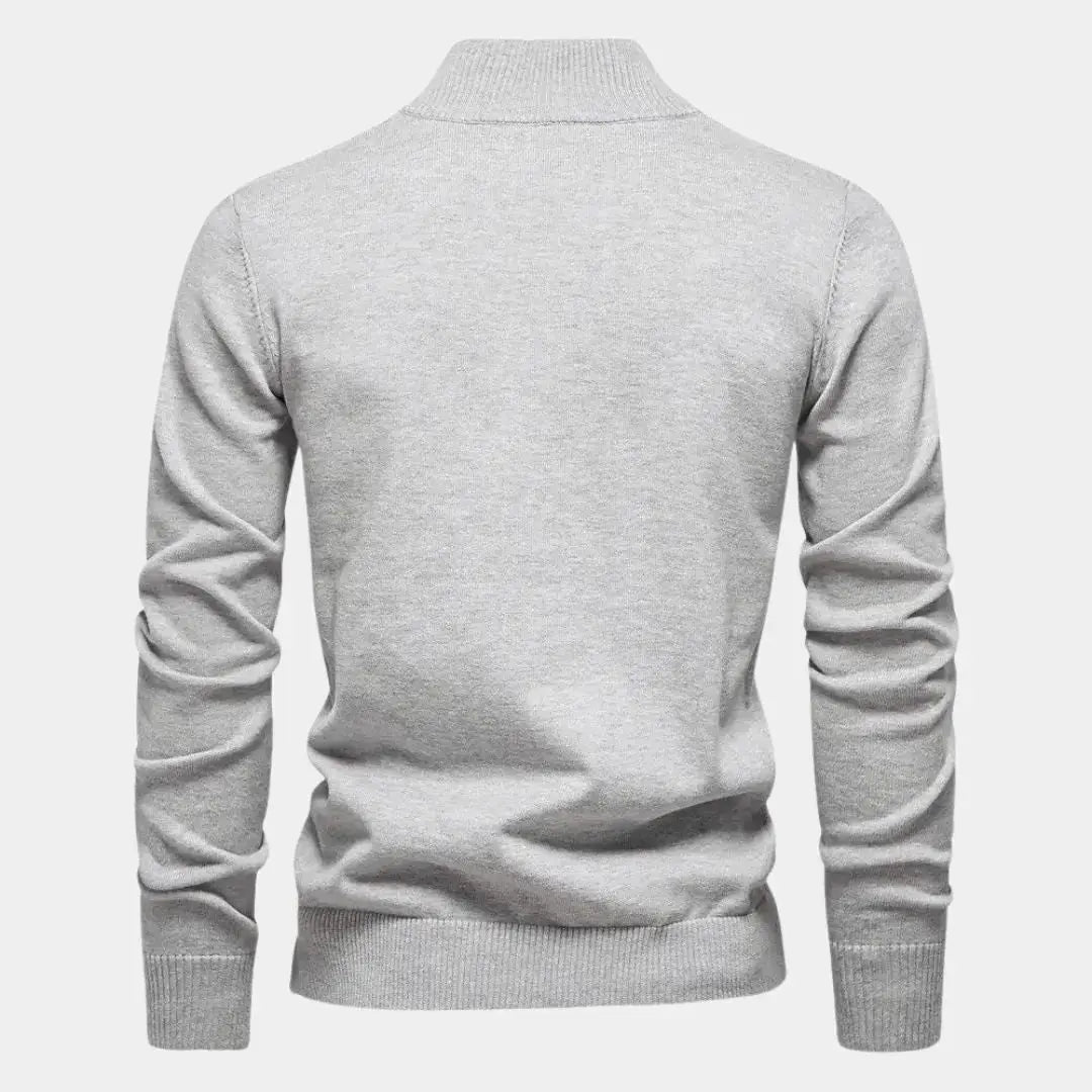 Half-Zip Knit Sweater