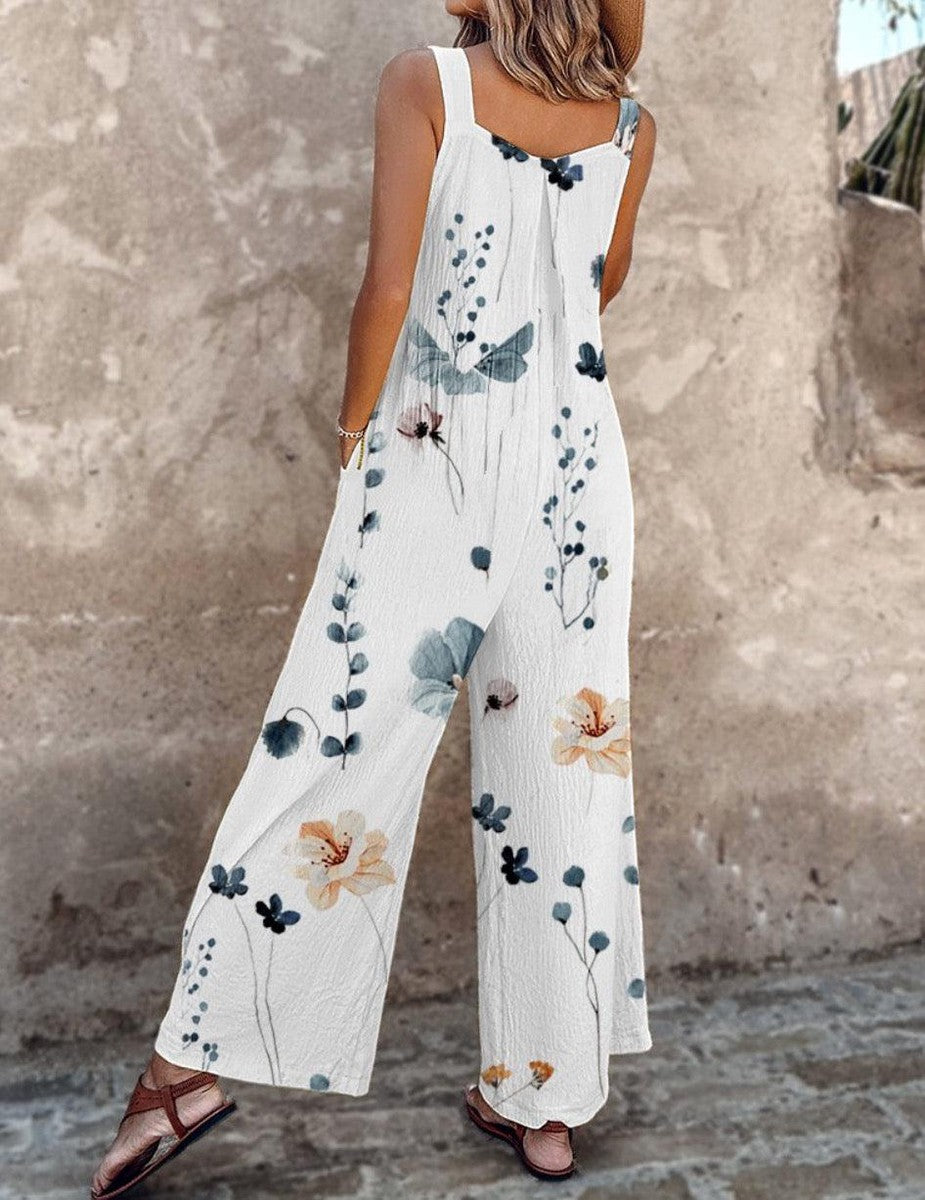 Apolline | Ivory Floral Overall