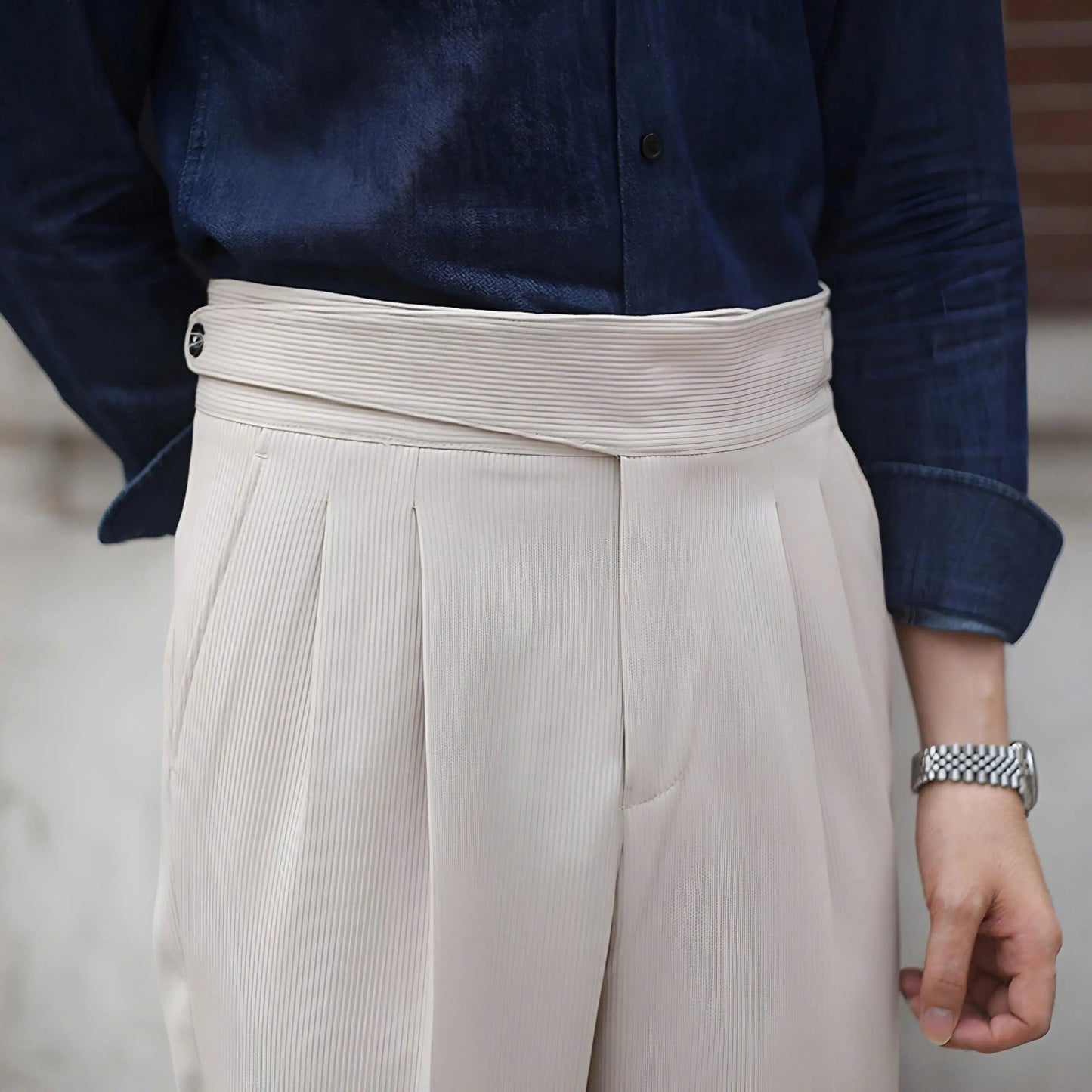 Elegant Cord Trousers
