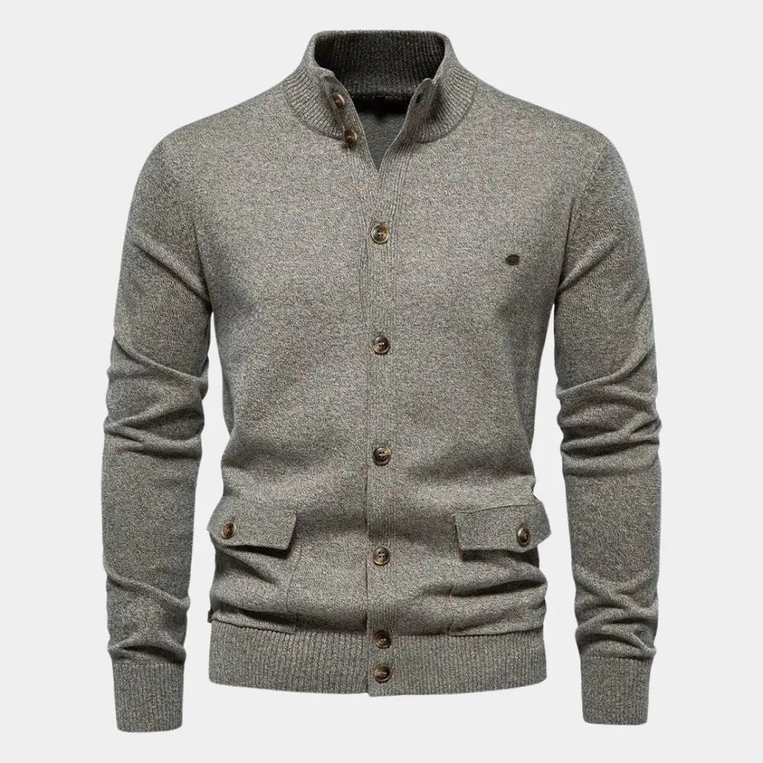 Knitted Cotton Cardigan