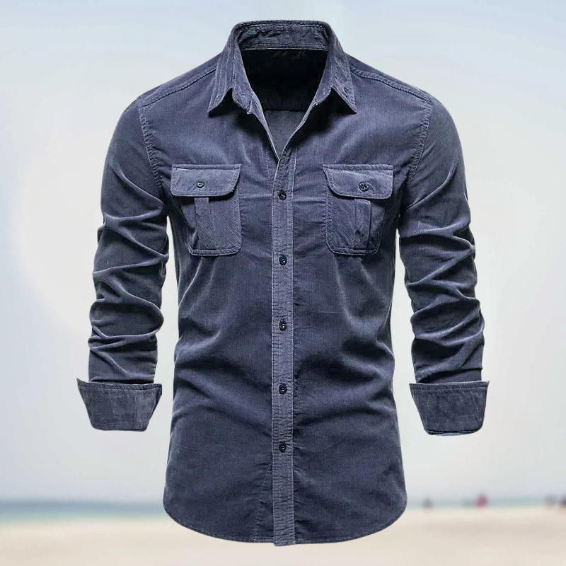 Earth Tone Cord Shirt