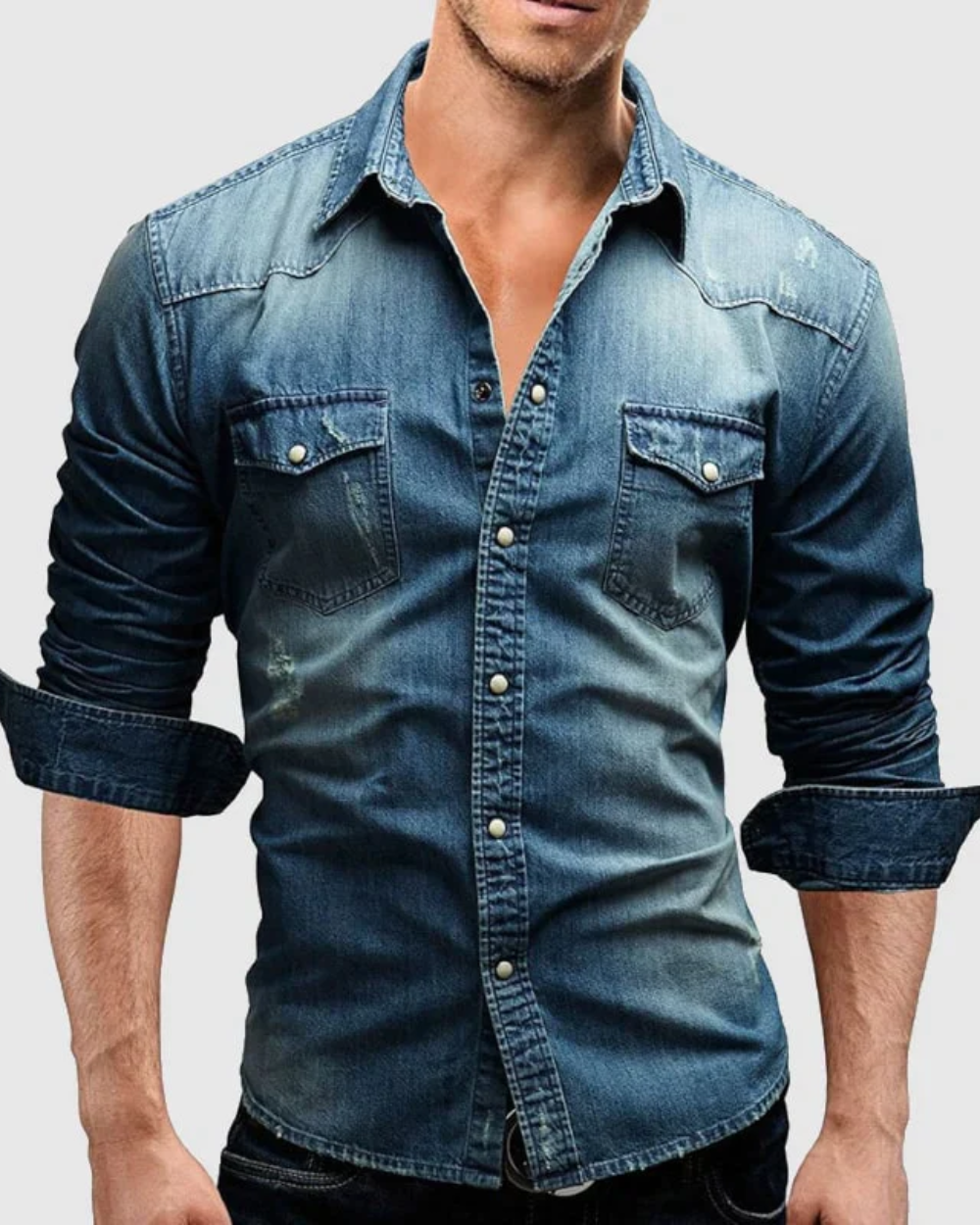 Fadenspiel Men's Denim Shirt