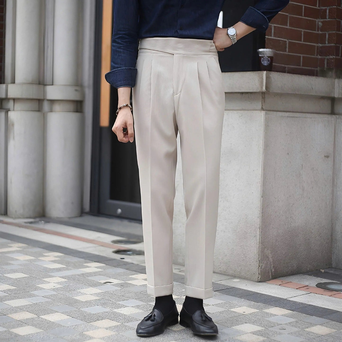 Elegant Cord Trousers