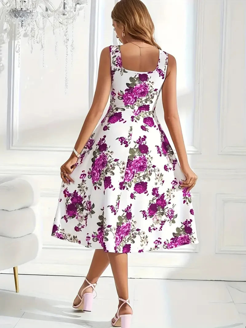 Nikolina Fashionable and Elegant Midi Dress