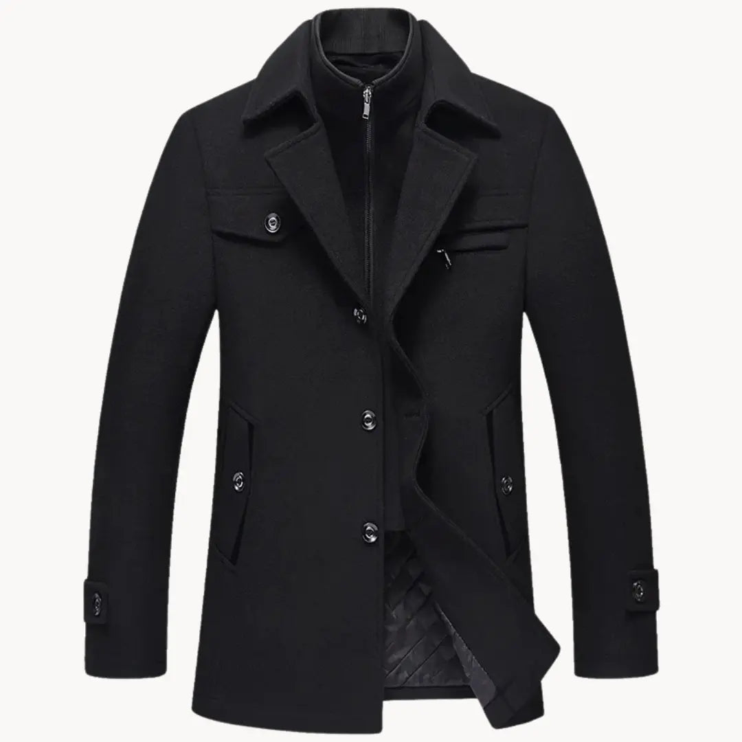 Essential Wool Blend Coat
