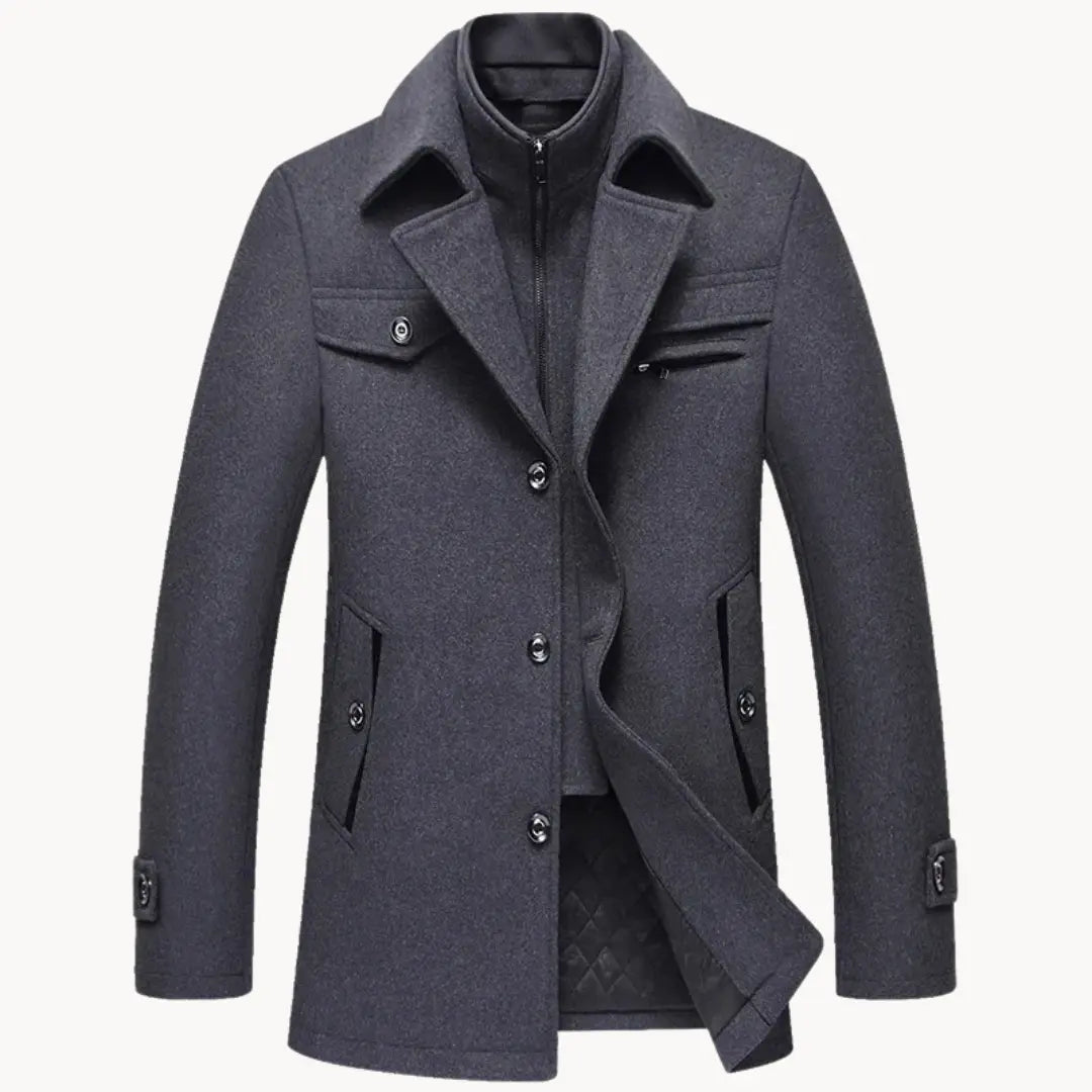 Essential Wool Blend Coat