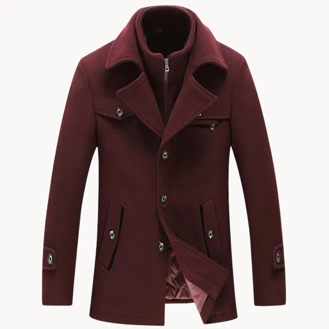 Essential Wool Blend Coat