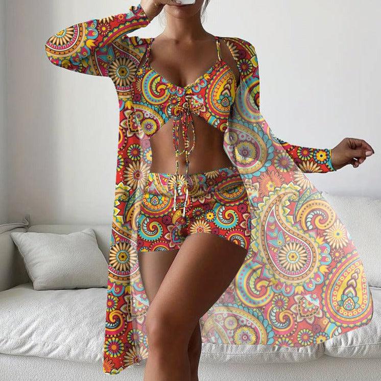 Selira | Swimwear with Pattern Art