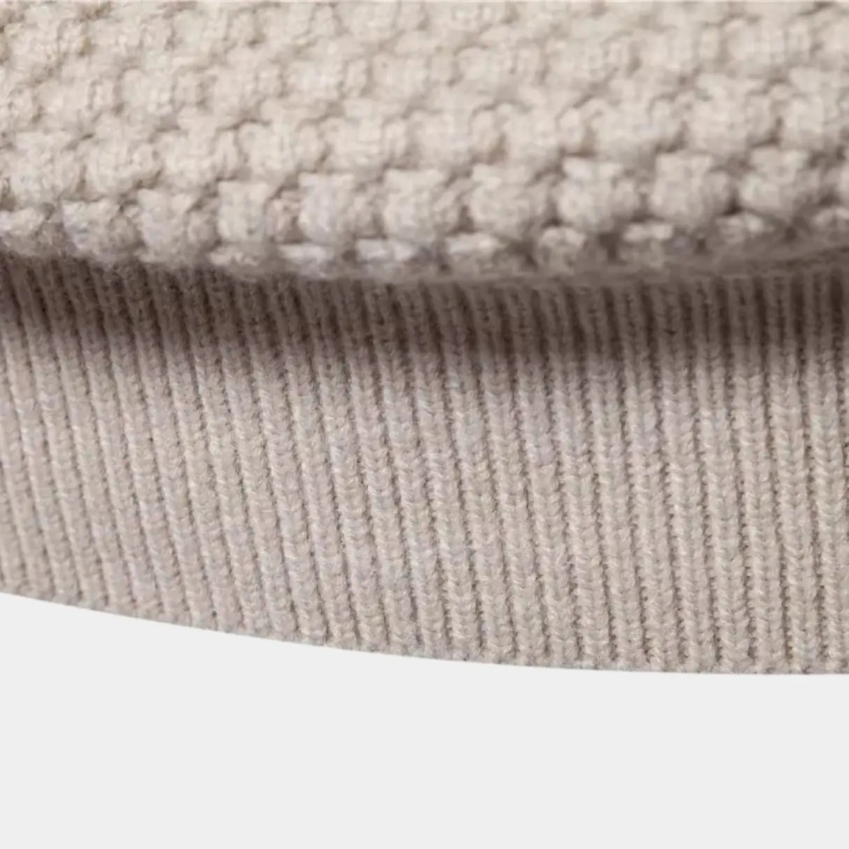 Textured Old Money Pullover