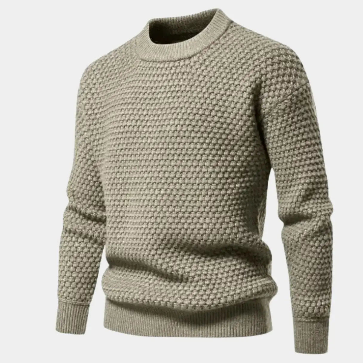 Textured Old Money Pullover