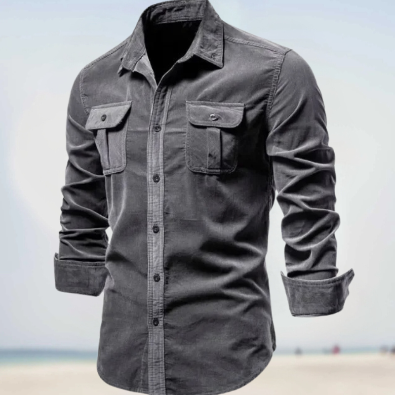 Earth Tone Cord Shirt