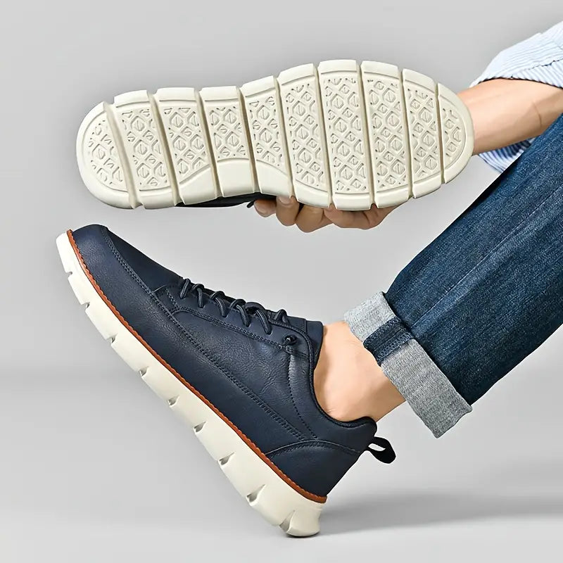 Soroel Orthopedic Leather Sneakers