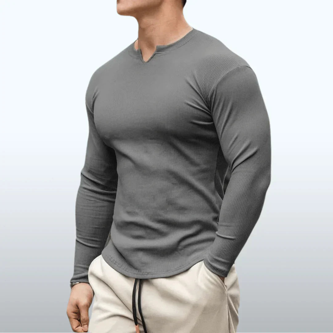 Comfort Fit Men's Long Sleeve Shirt