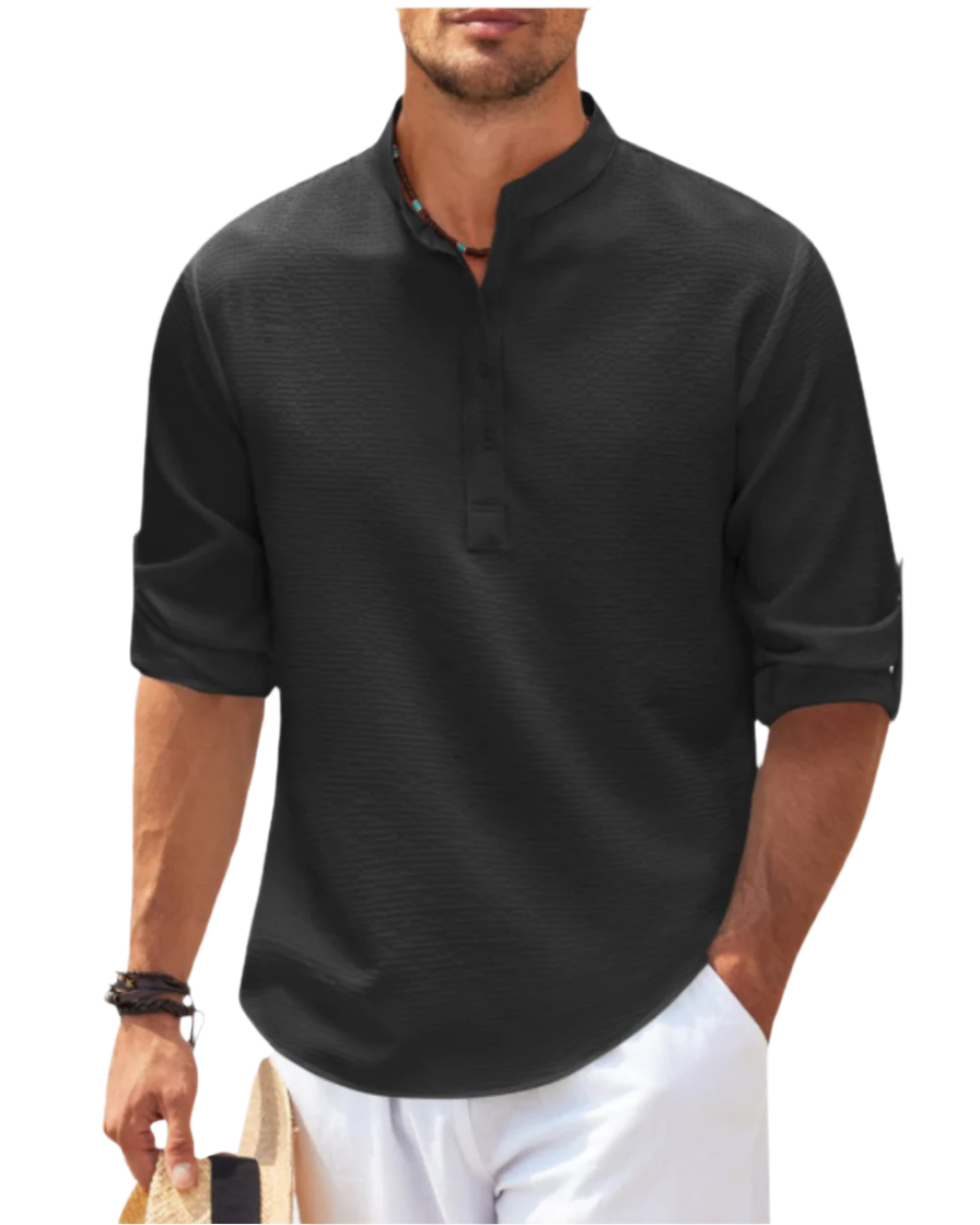 Taglight Men's Long Sleeve Polo Shirt