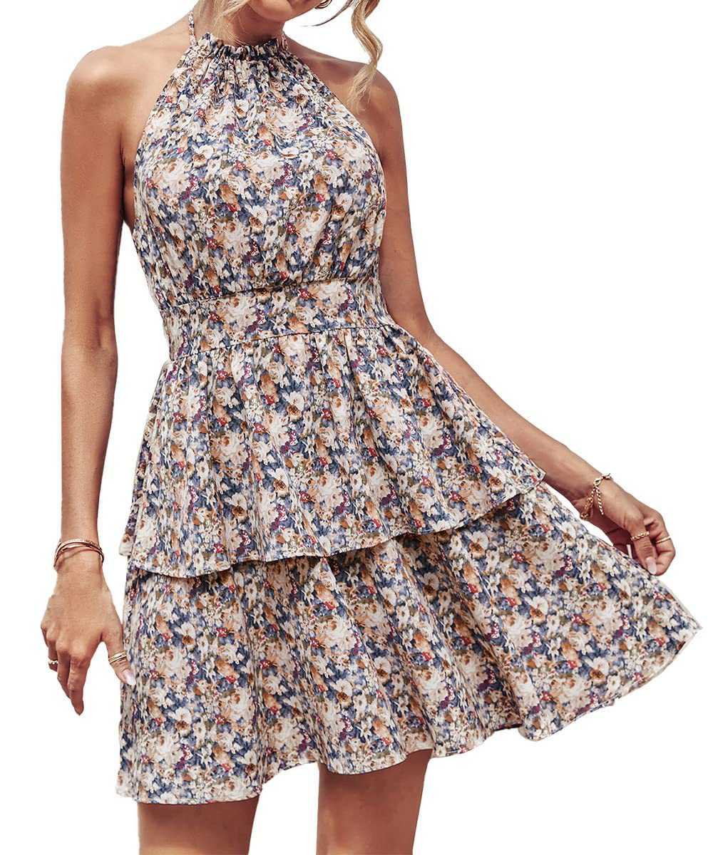 Summer Dress with Ruffles