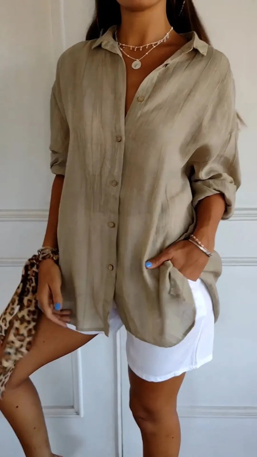 Light Time Women's Shirt Dress