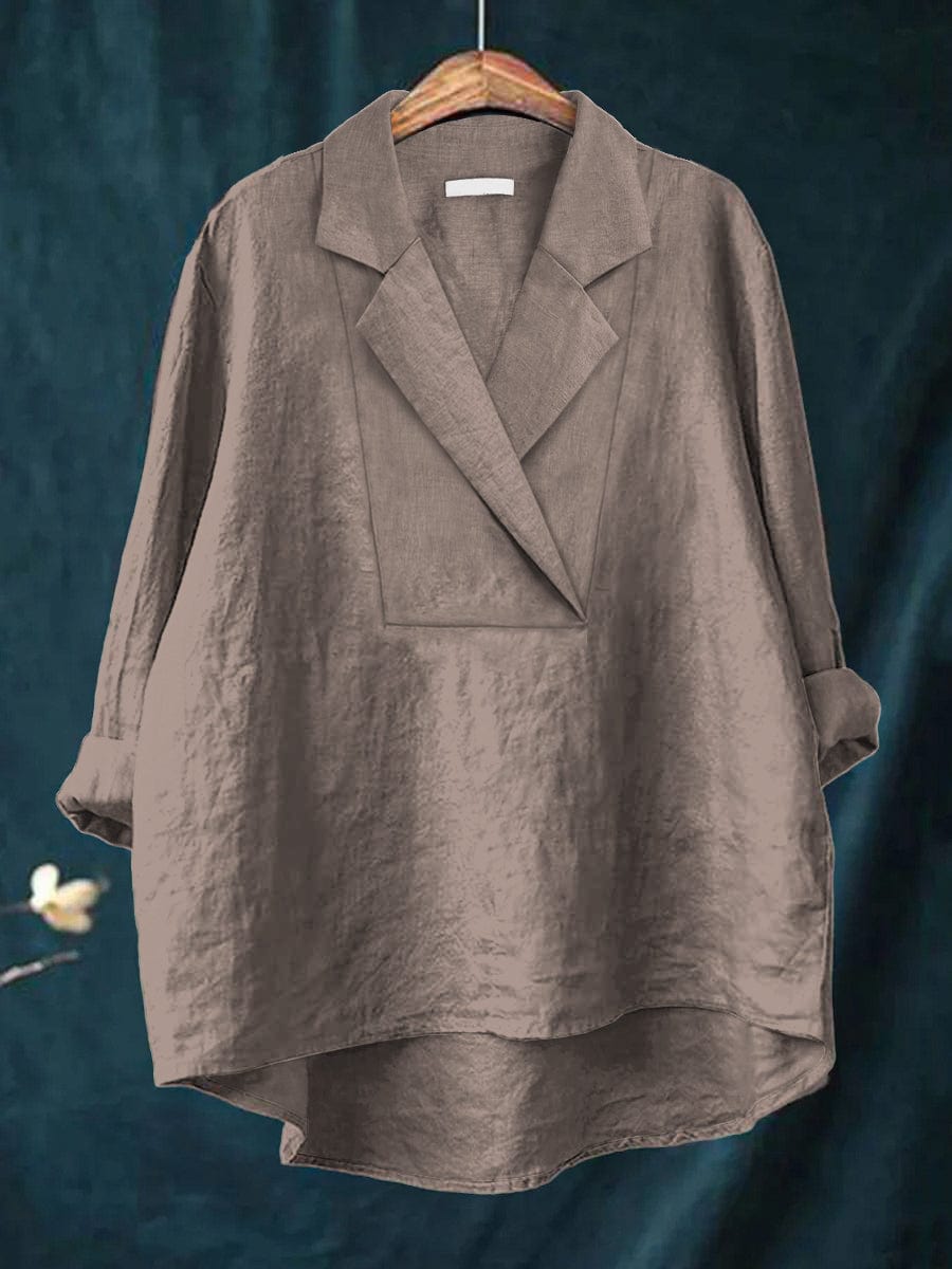 Kimberly™ - Linen Blouse