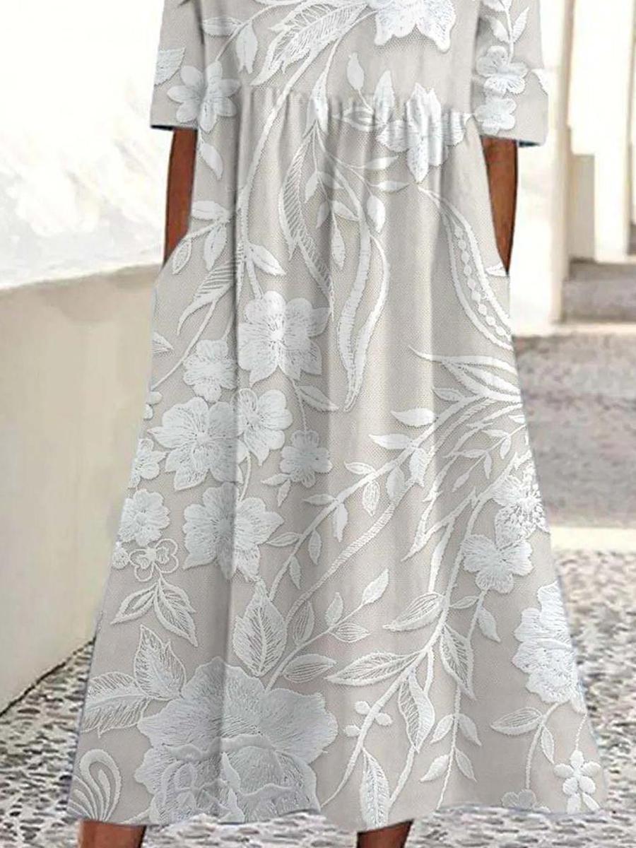 Timeless Round Neck Dress