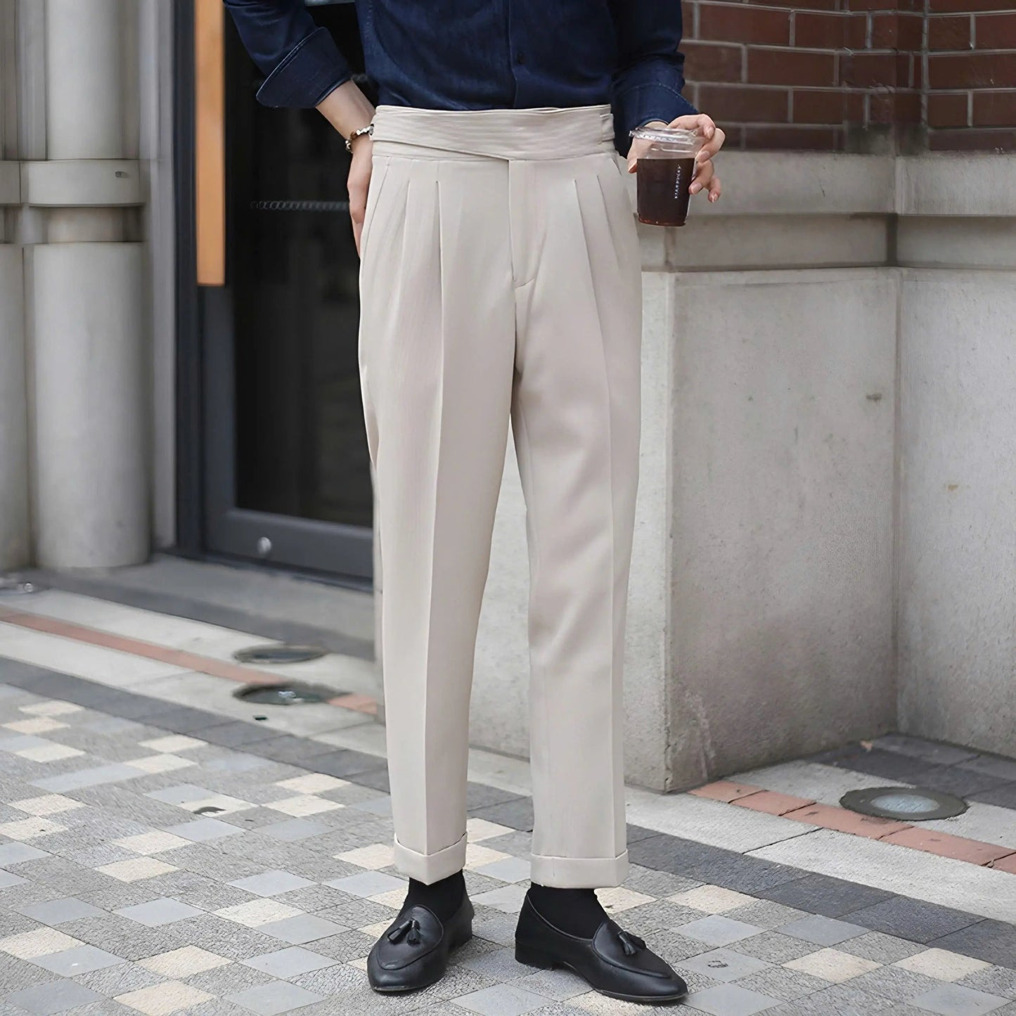 Elegant Cord Trousers