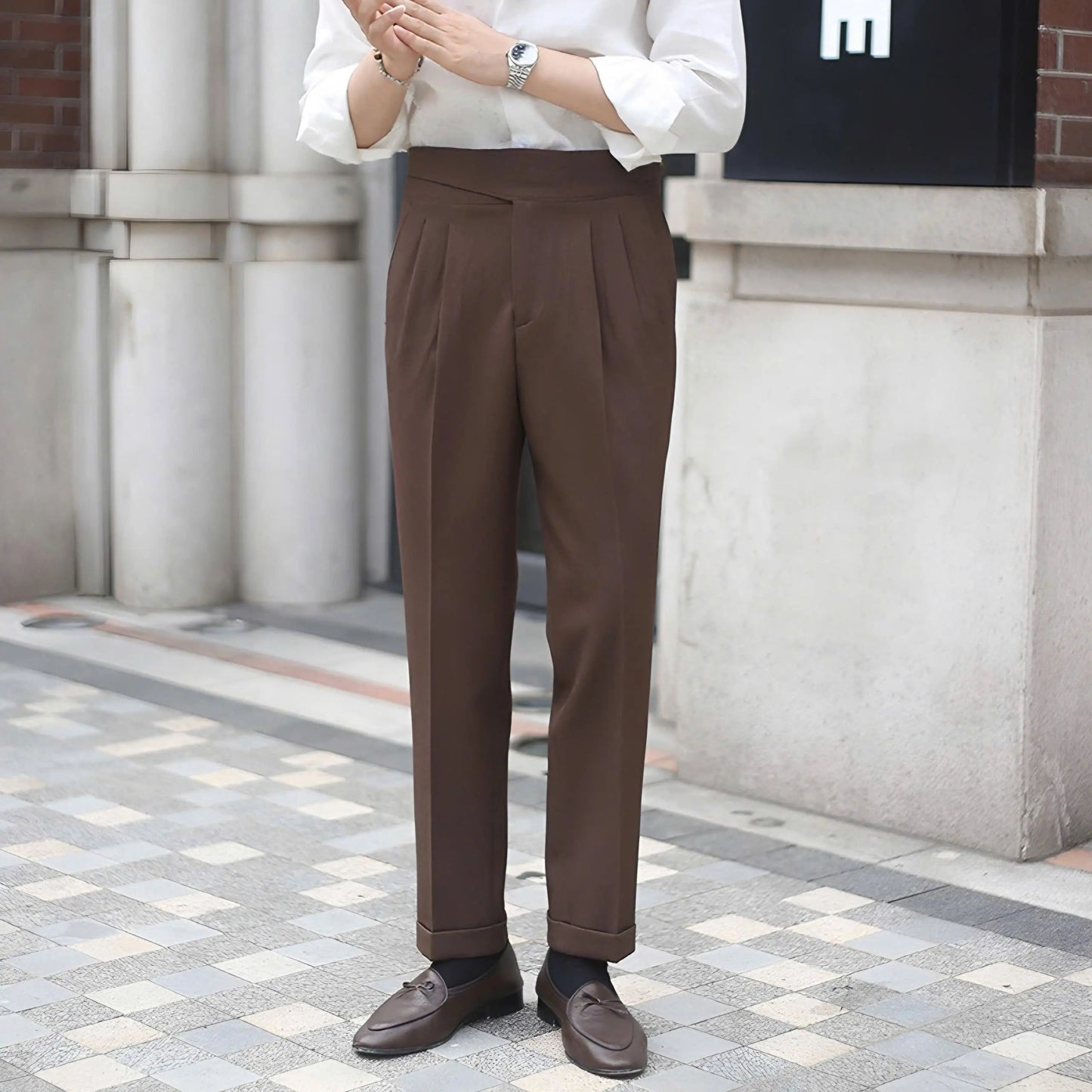Elegant Cord Trousers