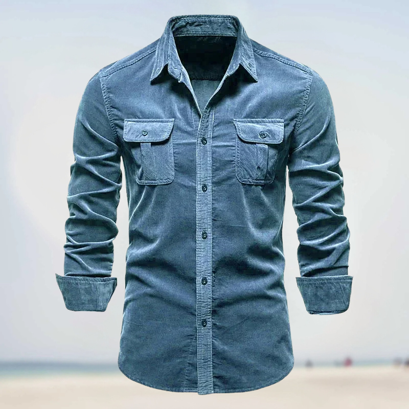 Earth Tone Cord Shirt