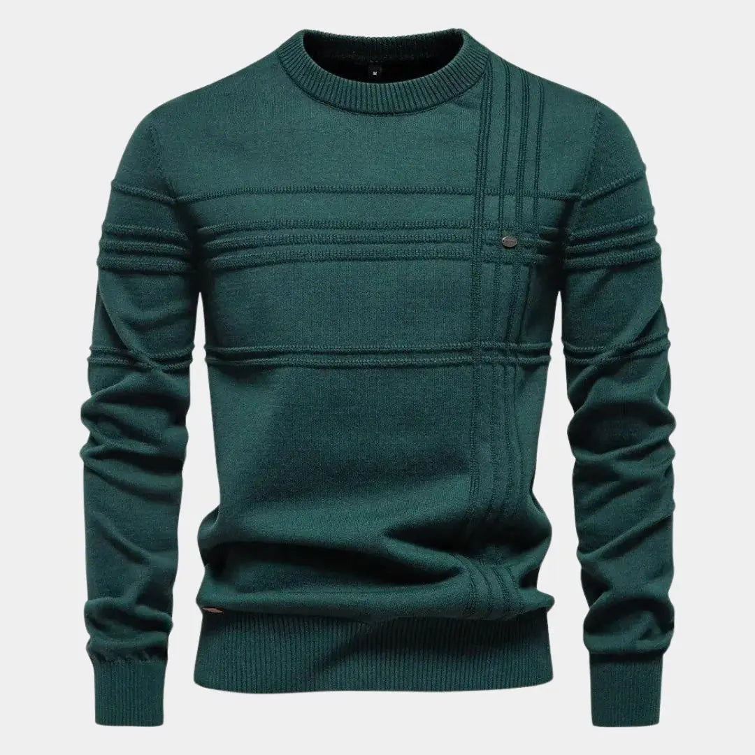 Knitted Cotton Pullover