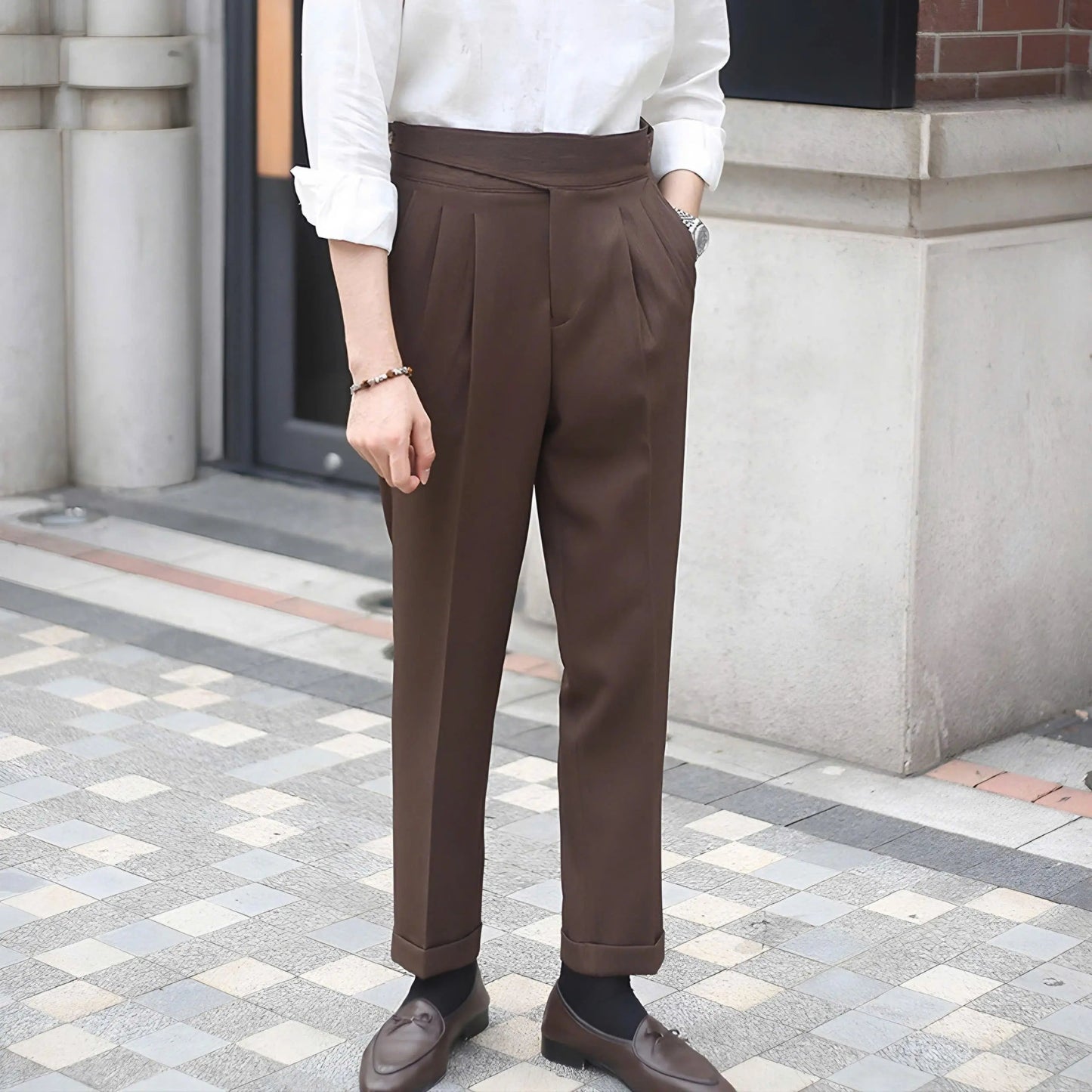 Elegant Cord Trousers
