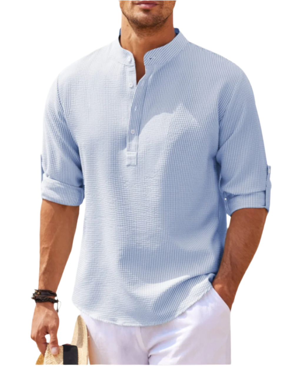 Taglight Men's Long Sleeve Polo Shirt