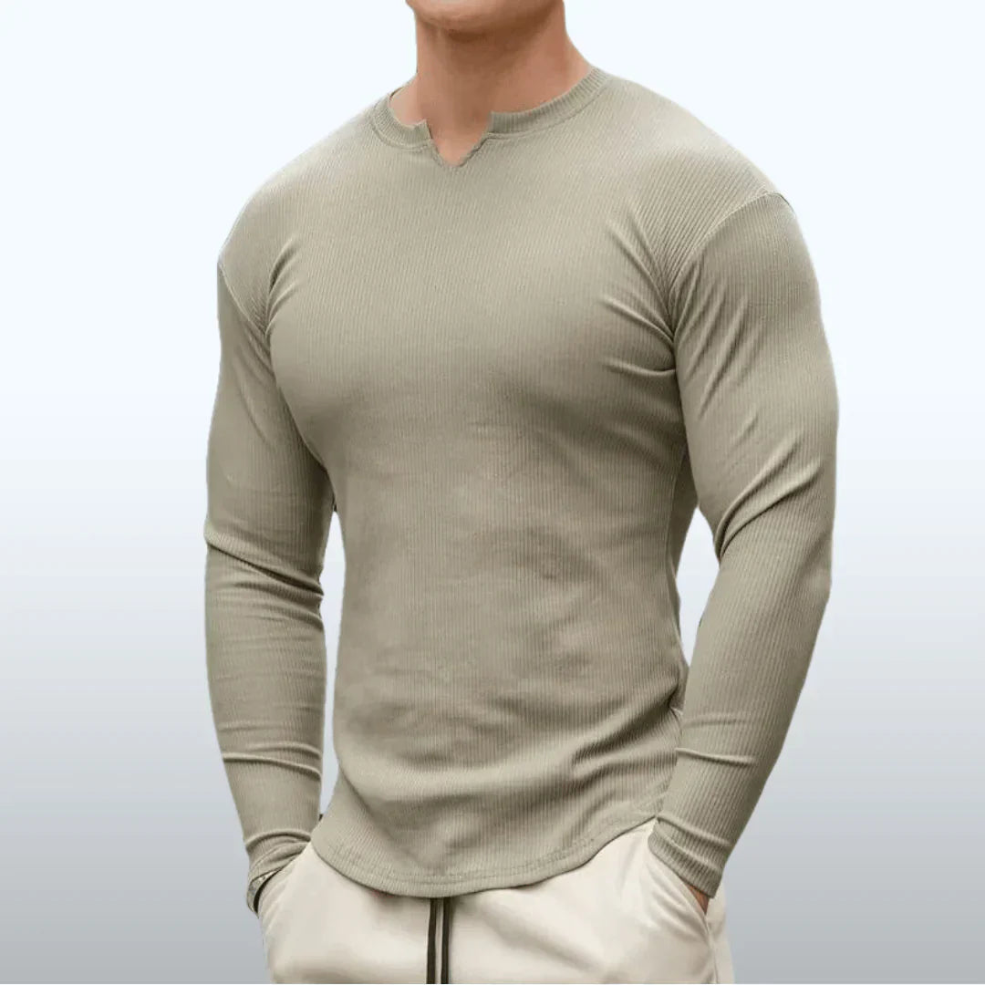 Comfort Fit Men's Long Sleeve Shirt