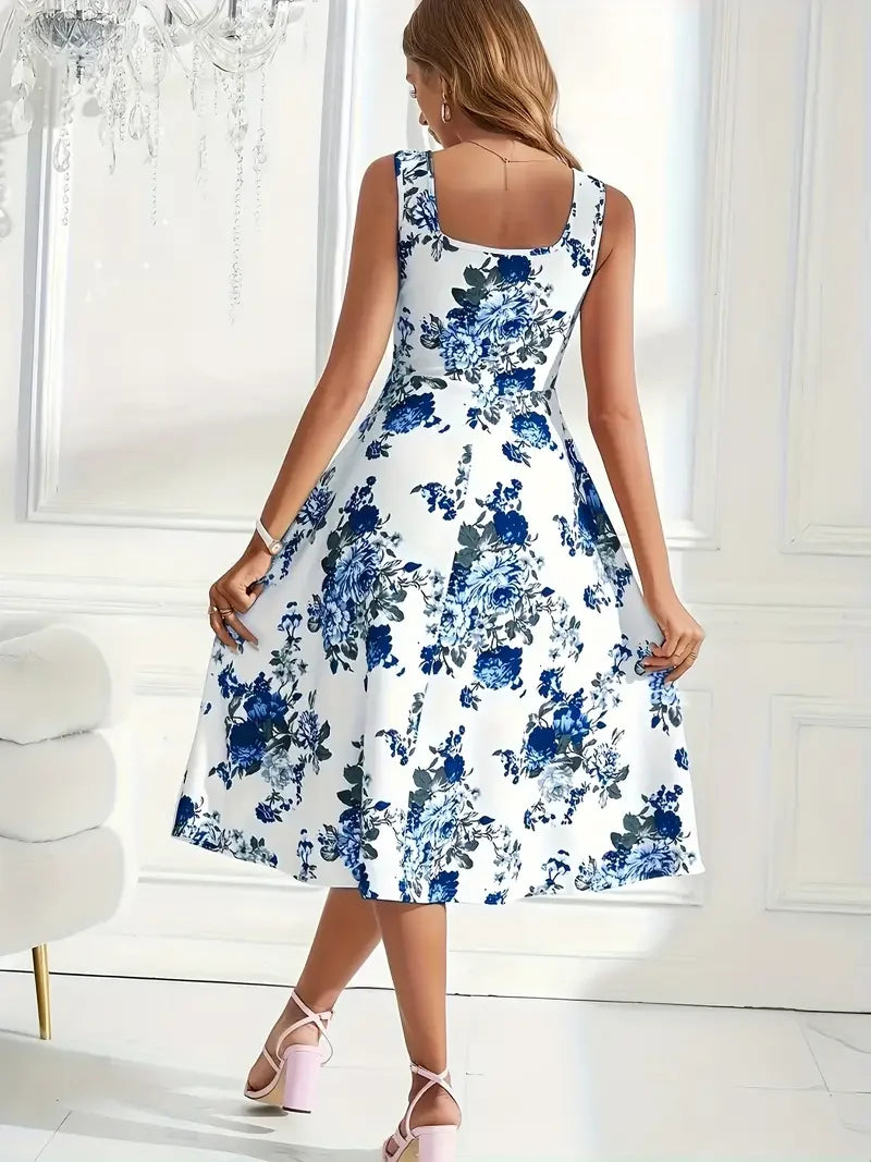 Nikolina Fashionable and Elegant Midi Dress