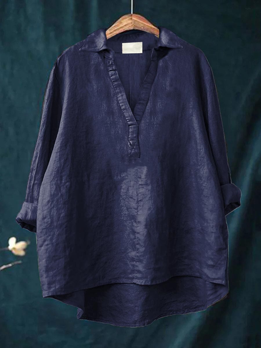 Andrea™ - Linen Blouse