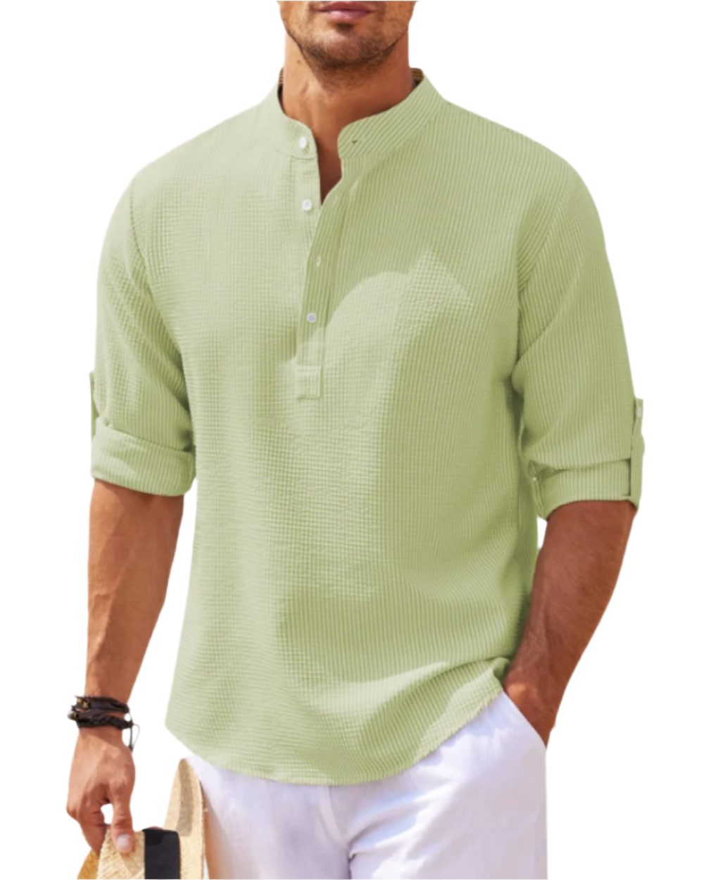 Taglight Men's Long Sleeve Polo Shirt