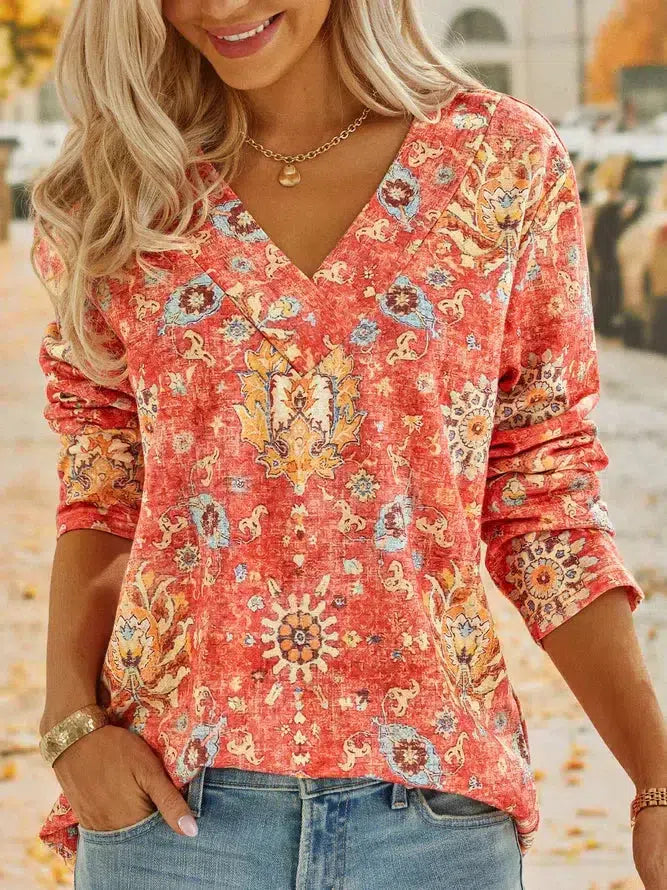 Flower Love Boho Top