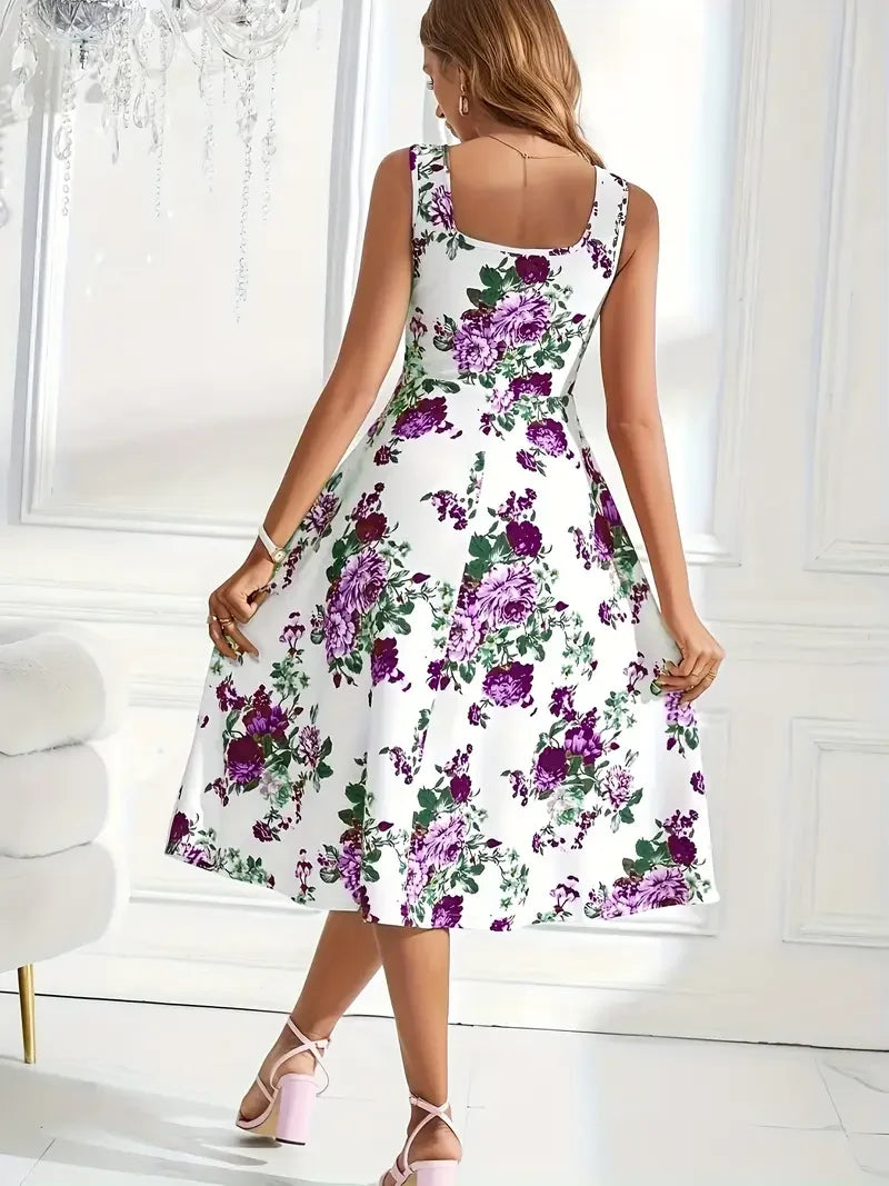 Nikolina Fashionable and Elegant Midi Dress