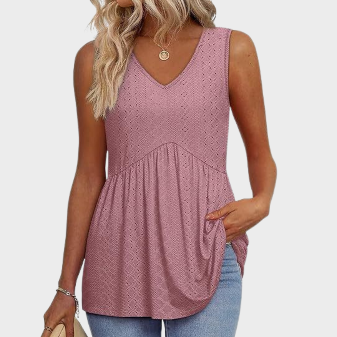 Elenor Elegant Casual Everyday Top
