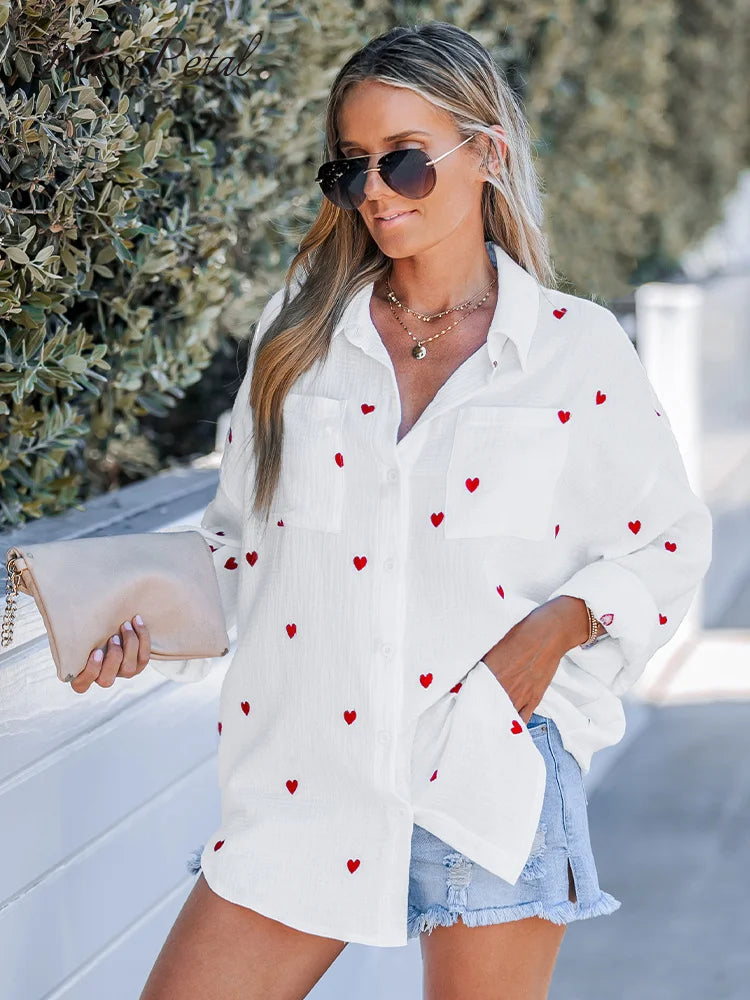 Heartfelt Women's Blouse