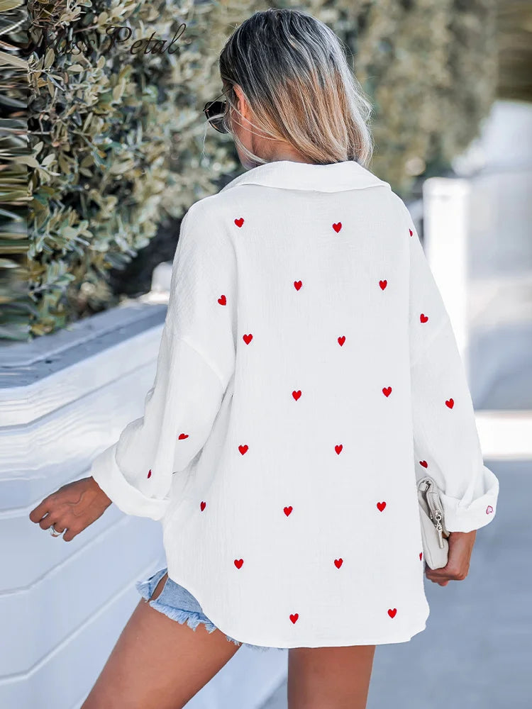 Heartfelt Women's Blouse