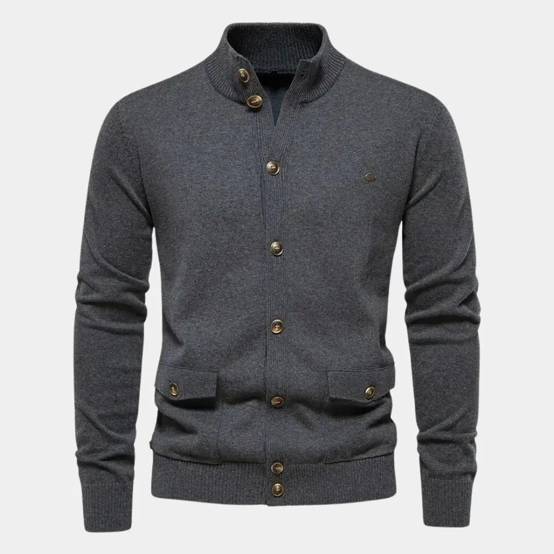 Knitted Cotton Cardigan