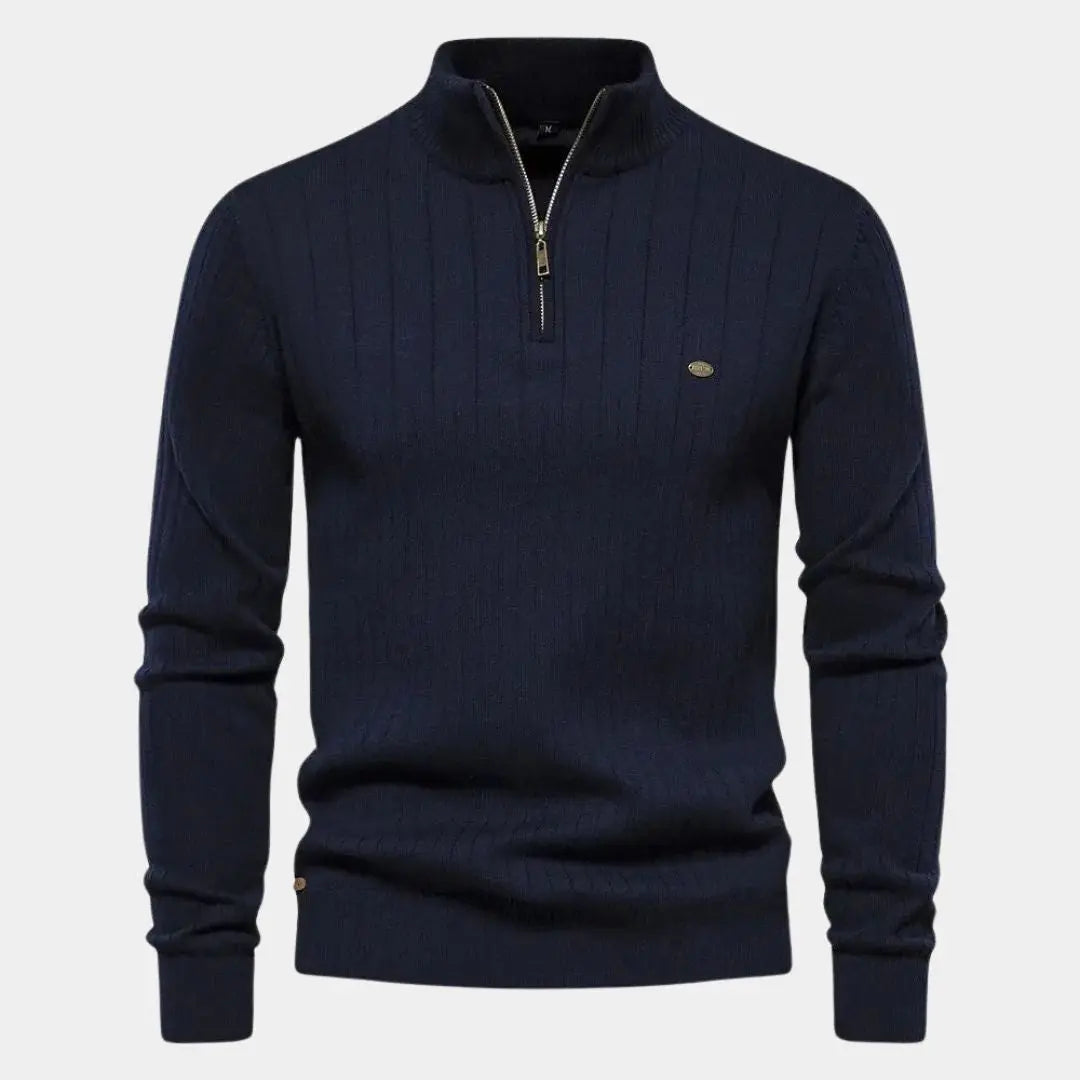 Cotton Knit Sweater