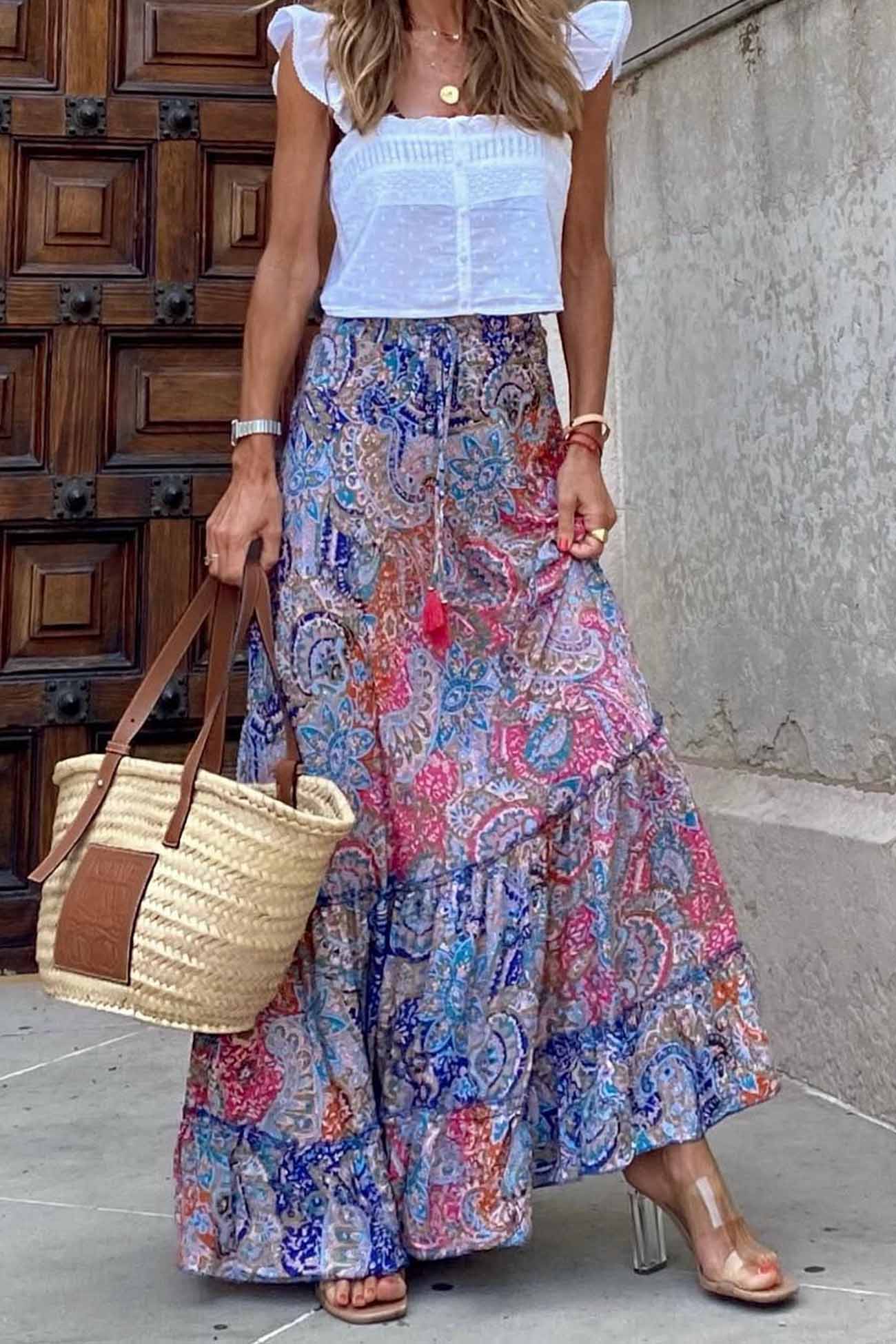 Color Dance Women's Skirt